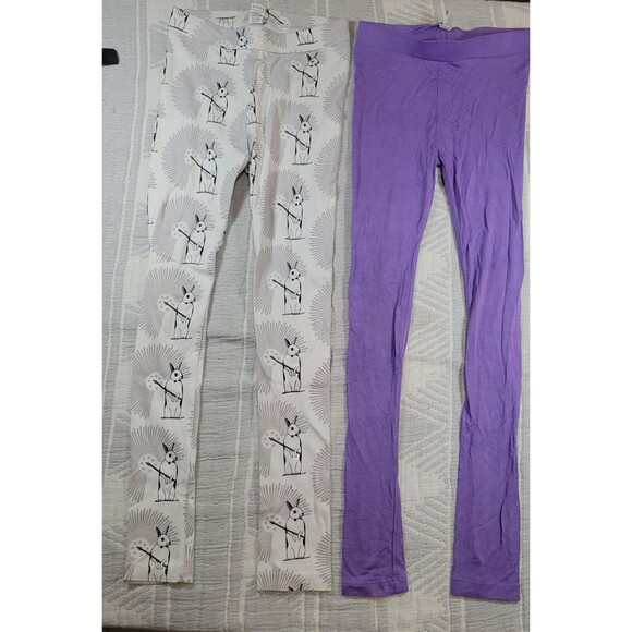 Kate Quinn Leggings Bundle – Size 8Y – Bunny Print + Lavender Modal - Picture 5 of 5